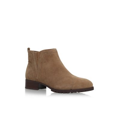 Nine West Brown 'Layitout' flat ankle boots